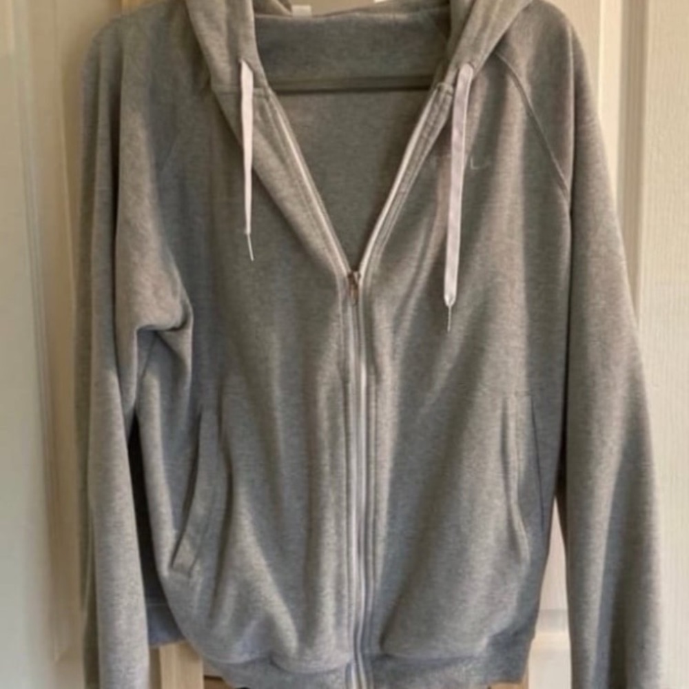 Ptula Gray Zip-Up Hoodie
